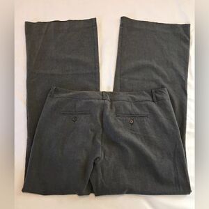 New York & Company Stretch Women's Charcoal Gray Dress Pants - Size 12 Average